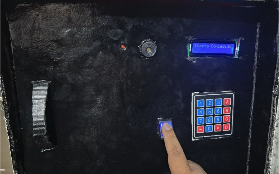 Imagen del proyecto Caja Fuerte Biométrica